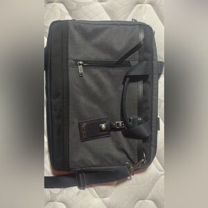 Tumi Black and Gray Briefcase